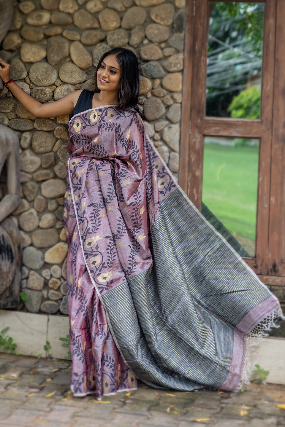 Tasar Silk Saree